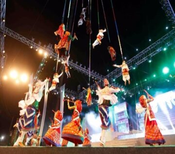 Gujarat Dandiya Ariel